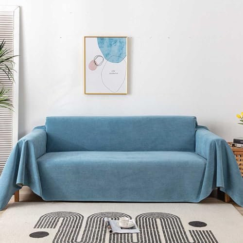 Racib Sofaüberwurf Überwurfdecke für Sofa,sofaauflagen,Wasserdicht sofaschutz,sofaschutz Katze Sofaschoner,Couch Bezug Ecksofa Schmutzabweisend Sofaschutz(C,110 * 240cm)