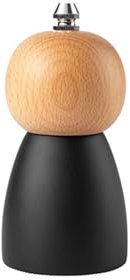 NEBE Macinapepe Pepe Macinapepe Manuale in Legno Sale Pepe macinino in Ceramica Cucina Gadget da Cucina for la casa Macinapepe Manuale Macinaspezie (Color : 5 inch)