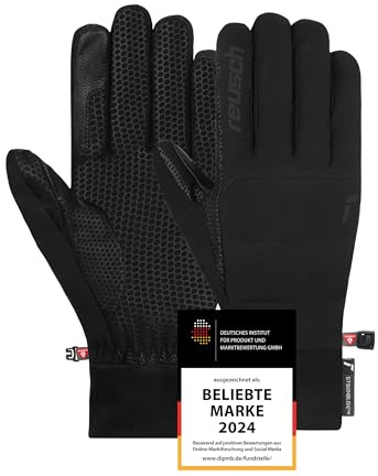 Reusch Kavik Touch-TEC STORMBLOXX™ warme, windabweisende und Wasserabweisende Unisex Multisporthandschuhe Outdoorhandschuhe für Damen und Herren touchscreenkompatibel Handy und Tablet