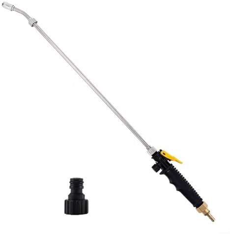 Oniissy Sprayer Wand, Sprayer, Adjustable Stainless Steel Replacement Garden Sprayer Wand with Shut Off Valve