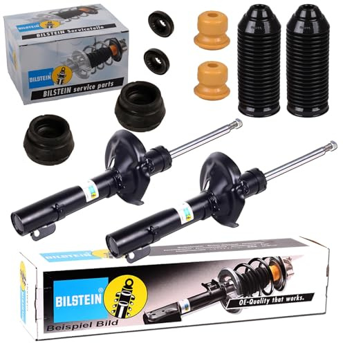 2x Bilstein B4 Stoßdämpfer + Domlager vorne | 22-045744 + 12-244911 + 11-103455 für Golf 4 Beetle A3 Leon Octavia