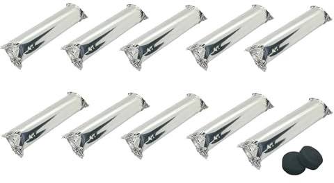 100 Schnellzünder Räucherkohle 10 x 10 Stck. Ø 33 mm aus nachwachsendem Bambus Charcoal Ø 33 mm