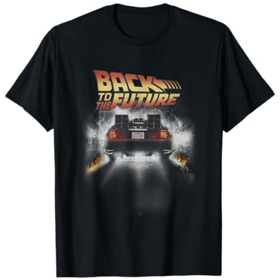 Back to The Future Vintage Delorean Peel Out T-Shirt