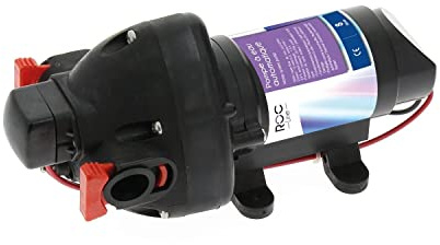 Roc Line - Pompe 12Volts Automatique pour Camping-Car ROC LINE Débit (l/Min) - 8
