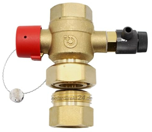 Caleffi Kappenventil 3/4 Zoll Absperrventil Entleerungsventil Wartungsventil