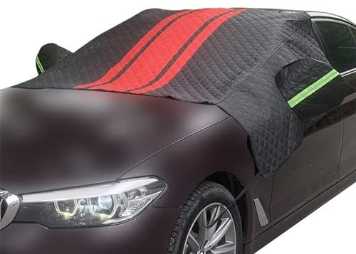 EEASSA Frontscheibenabdeckung Frostschutz Auto für FIAT Ducato 2006-2021, Windschutzscheibe Abdeckung Windschutzscheibenabdeckung Autoscheibenabdeckung Winterschutz Frontscheibe