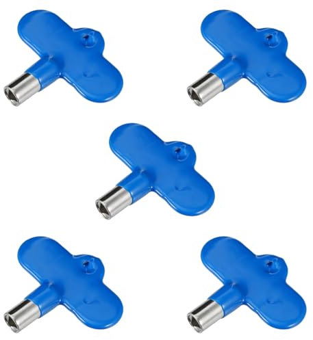 OSALADI 5pcs Quality Cast Iron Valve Handles Butterfly Triangle Connecting Rod Easy to Install