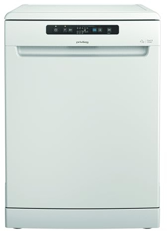 privileg P2F HD624 A Freistehender Geschirrspüler / 60 cm/E / 14 Maßgedecke/Push&Go/Fast&Clean 28’ / Express-Programm