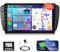Fuluku 4+64G 8 Core Android 15 Autoradio per Seat Ibiza 6j IV 2009-2014 con Carplay Android Auto MirrorLink Senza Fili, Stereo Schermo IPS da 9 Pollici con Bluetooth 5.0/GPS/FM/RDS/WiFi/SWC/32EQ