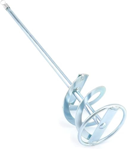 Mezclador de Pintura y Yeso 120 mm | Mezclador de mortero rosca SDS Plus- Varilla Mezcladora accesorio de Taladro 120 mm - Compatible con todos los taladros SDS Plus para Líquidos viscosos (120 m)