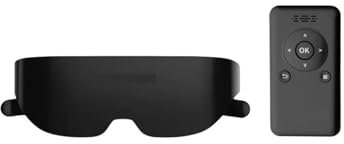 VEKELETE Gafas Inteligentes XR Gafas Inteligentes IMAX VR Versión Mejorada 1058ppi 1000 Pulgadas