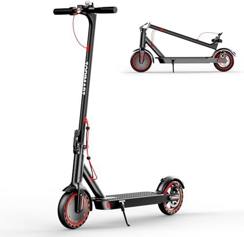 TODIMART T3 Trotinette Electrique Adulte, Autonomie 35KM Moteur 350W/25KM/H Batterie 7.8Ah,Trottinette électrique 8.5 Pouces Pneu Plein, Charge 120kg
