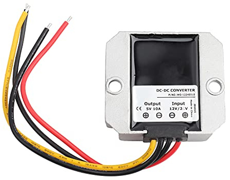 Sustvita 12V 24 V a 5 V Alimentatore DC Tensione CC Regolatore della tensione Auto Riduciatore Buckler Converter 10A 50W per elettronica di veicolo