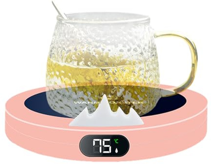 Chauffe-tasses à café, plaque chauffante pour thé avec 3 températures | Chauffage électrique avec arrêt automatique, pour bureau, voyage, cuisine, salle de séjour pendant le déjeuner