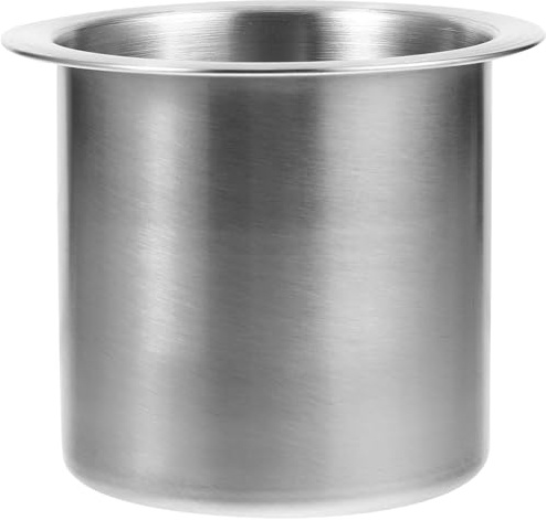 Toyvian Portavasos para Sofá Reclinable de Acero Inoxidable 304, Accesorio Empotrable para Sillón Soporte Estable, Diseño Compacto y Fácil Limpieza, Adecuado para Cine en Casa y Viajes