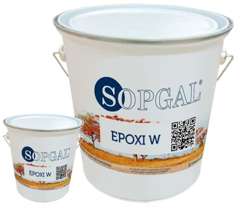 Sopgal Pintura Epoxi Uso Alimentario 10kg+2,2kg Verde | Crea superficies continuas, higiénicas y fáciles de limpiar en granjas, quirófanos, laboratorios y zonas de producción.