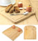 Apollo Rubberwood Breakfast Bread Toast Serving Tray with Egg & Cheese Holder Board