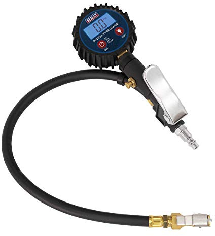 Sealey SA400 - Gonfiatore Digitale per Pneumatici con connettore a Clip