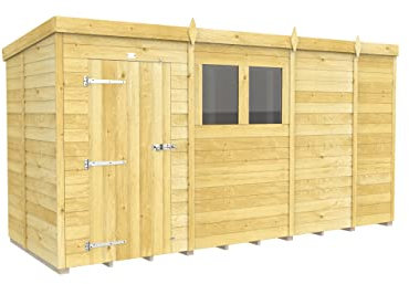 Total Sheds 13x5 Pent Shed Fast 2-5 Days Delivery Anywhere In The U.K