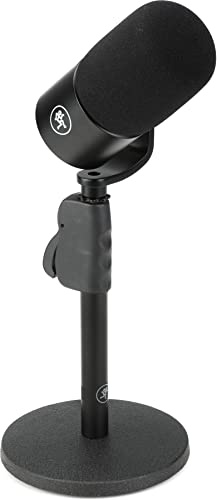 Mackie EM-99B dynamisches XLR-Broadcast-Mikrofon für professionelles Podcasting, Streaming und Gesangsaufnahmen