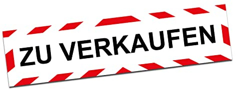 Finest Folia Hinweis Aufkleber 40x10cm Warnzeichen Hinweisschild selbstklebend wasserfest aus Vinyl für Kfz Schwertransporter Auto LKW Schild Folie RX043 (04 Zu verkaufen)