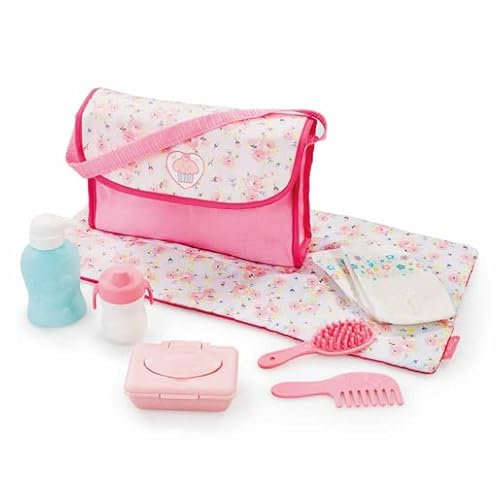 Cupcake Dolly Changing Bag for Children from 3 Years Changing Mat Baby Changing Bag Baby Doll Accessories Nappy Changing Mat Toddlers Kids Baby Nappy Bag Baby Changing Box Dolls Changing Bag