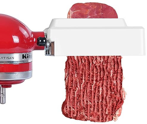 Gdrtwwh Accesorios ablandadores de carne para todas las batidoras de pie KitchenAid, ablandadores de carne y aves de corral (blanco)