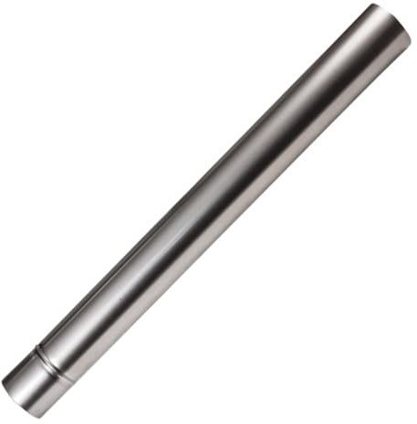 Heizung Rauchrohr, Ofenrohr, Rauchrohr, Ofenknie, Kaminofenrohr, Abgasrohr Kamin, Kaminofen Abgas, Kaminrohr, Stahlblech 100-150 mm (DN Ø 110 Rohr 1000 mm)