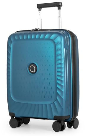 Hauptstadtkoffer Kotti - leichtes Handgepäck 55x40x20, Koffer PP (Recycelt) Bordgepäck-Trolley Flugzeug Handgepäckkoffer nachhaltig, TSA, Royalblau