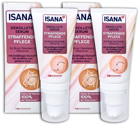 2 er Pack ISANA Dekolleté-Serum 2 x 75 ml