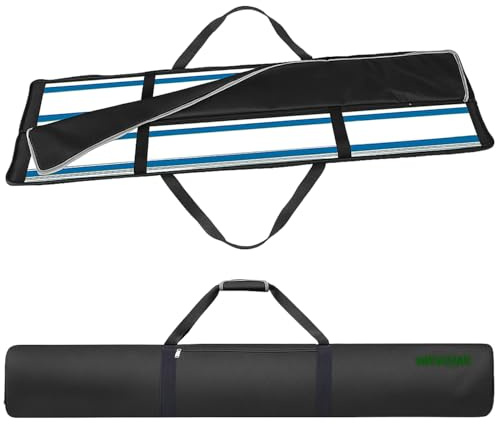 Sac pour rails de guidage 1400-1500 mm, universel, tissu Oxford 600D, sac pour rails avec 2 compartiments pour accessoires, compatible avec rail de guidage Makita, rail de guidage Bosch, Festool