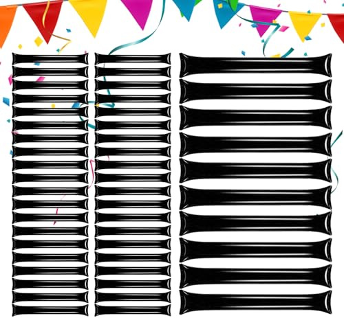 Thunder Sticks Noise Maker | Inflatable Team Spirit Boom Sticks,Birthday Cheer Supplies for Wedding School Events Youth Groups Sports Fans Concertgoers Stadium Attendees Playground
