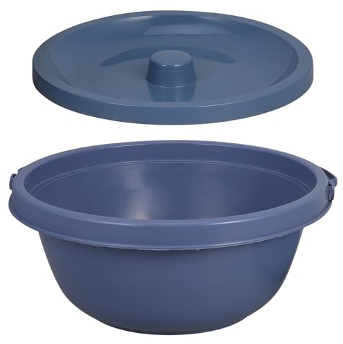 Genérico Inodoro Portátil de Plástico Resistente para Adultos Bacinilla Doméstica Compacta y Ligera Bordes Redondeados Orinal para Personas Mayores y Mujeres Embarazadas Práctico y