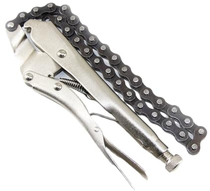 9 inch Clamp Pliers Locking Grip Wrench Pipe Wrench Compound Leverage Function