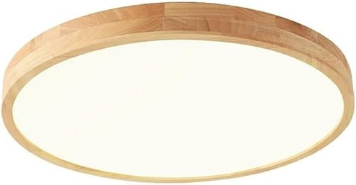 Lampada Moderna, a sfioramento del soffitto in Legno, lampadario