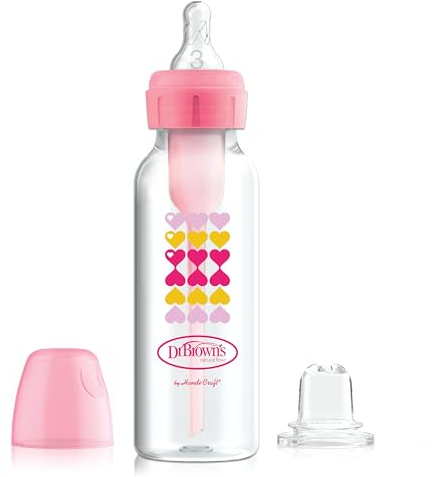 Dr. Brown's - Transition Bottle - Standaard fles - Roze - 250ml