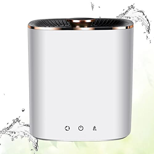 PanHuiWen Lavatrice da Campeggio con Centrifuga Mini Lavatrice Portatile Lavandino turbina Lavatrice Manuale da Campeggio per Viaggi, Vestiti per Bambini, Biancheria Intima da Donna,White-Ordinary