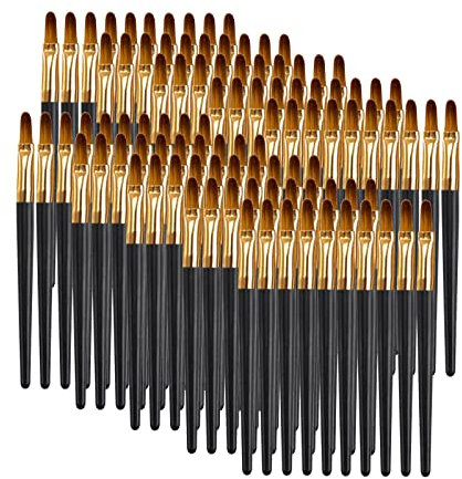 RoseFlower doppia testa usa e getta trucco pennello 100pcs, pennello per labbra per trucco monouso portatile, applicatore di pennelli per labbra, applicare uniformemente, Nessun spargimento #5