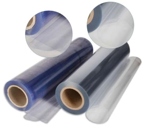 TENDAGGIMANIA Bache Plastique Transparente PVC Cristal IMPERMÉABLE-Hauteur 180 CM - EPAISSEUR 0.50 MM- pour Gazebo, Couvertures Auvents, Bâche Protection Table Transparent-Vente au Demi mètre