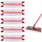 PZJFH Lot de 5 Recharge pour Vileda Serpillere, Recharge Balai pour Vileda Serpillere, Replacement Microfibre Pad pour Vileda Ultramax 2 en 1 pour Tous Types de Sols