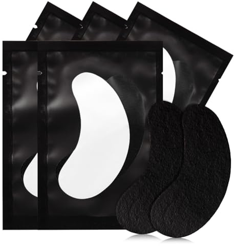 Lunamoon 100Paar UV Augenpad für Wimpernverlängerung Wimpernpad Eyelash Pad | UV Wimpernverlängerung Pad,Wimpern Augenpads,Wimpern Patches,Eye Patch for Eyelash Extension,Wimpern Extension Zubehör