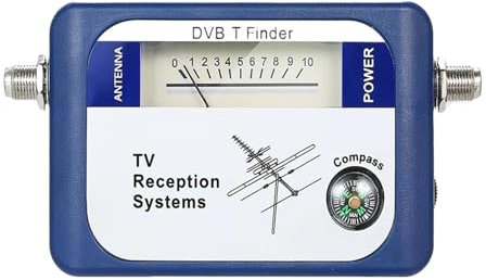 Ricevitore satellitare DVB-T Antenna TV digitale Finder Antenna Misuratore di segnale terrestre Puntatore Ricevitore satellitare TV per Antenne per Sistemi di Ricezione Remota