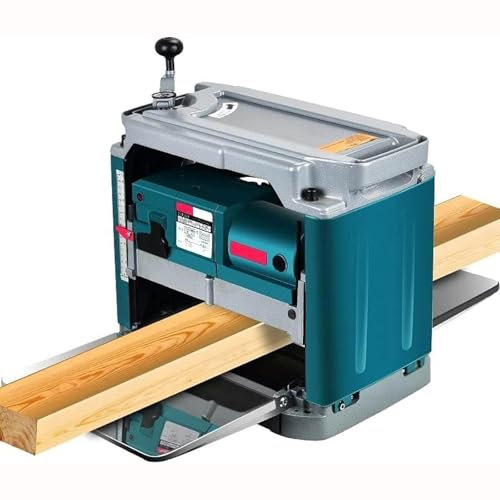 ZHJOPP Pialla da banco da 12 '', pialla Multifunzionale per la Lavorazione del Legno da 1850 W, pialla per la Lavorazione del Legno per impieghi gravosi