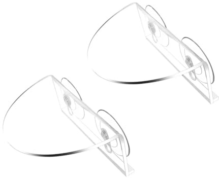 Zenlir Support pour plantes avec ventouse, pour seuils en acrylique, pour vases de balcon, pour jardins d'herbes aromatiques et plantes succulentes d'intérieur
