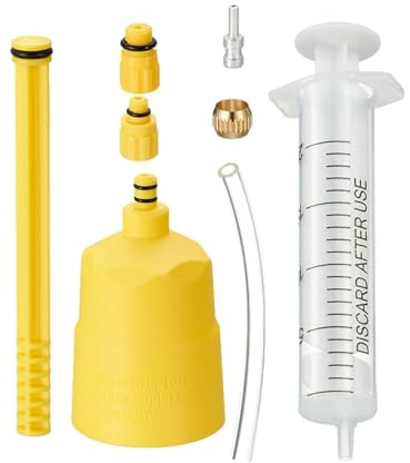 Generisch Bicycle Brake Blood Tool Kit - Hydraulic Repair Kit, 20 ml Oil Filler | Foldable Bicycle Maintenance Devices, Professional Wheel Disc Service with Accessories