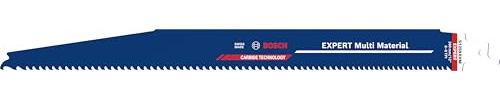Bosch 1x EXPERT Multi Material S1259XHM Säbelsägeblatt (für Gusseisen, Holz mit Metall, Länge 300 mm, Professional Zubehör Säbelsäge)