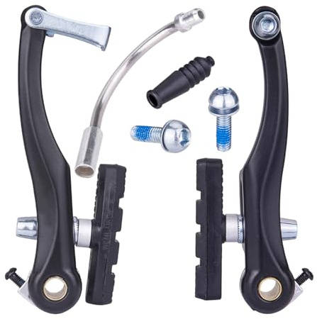 SkyPOOU Alluminio Leghe V Pinza Freno Set Mountain Bikes Linear V Biciclette Pad Scarpe Bici Accessori Biciclette Pattino Del Freno