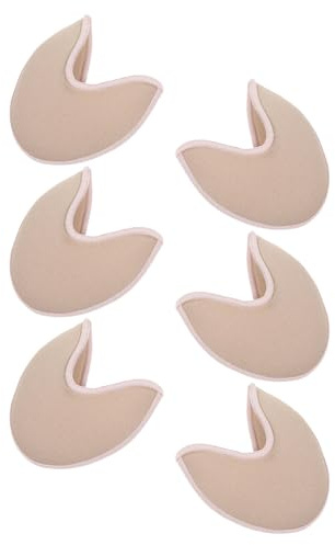 HOODANCOS 3 Paires Coussinet pour Talon Haut Protège-orteils pour Chaussures de Ballet Protège-orteils Souples Protection des Orteils pour Danse