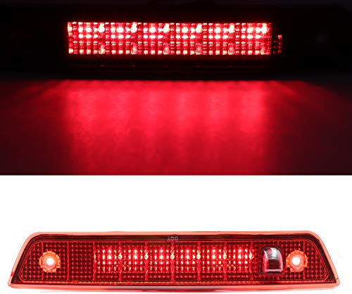 Aeagle LED 3rd Third Brake Lights Light for 2005-2010 Jeep Grand Cherokee (Red) High Mount Stop Center Light