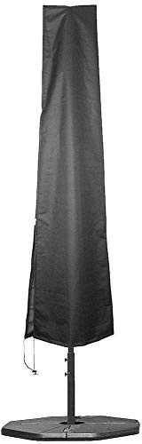 Outdoor Parasol Cover Cantilever Umbrella Cover with Zip for Umbrellas Canopy Patio Garden Outdoor(190x59cm)